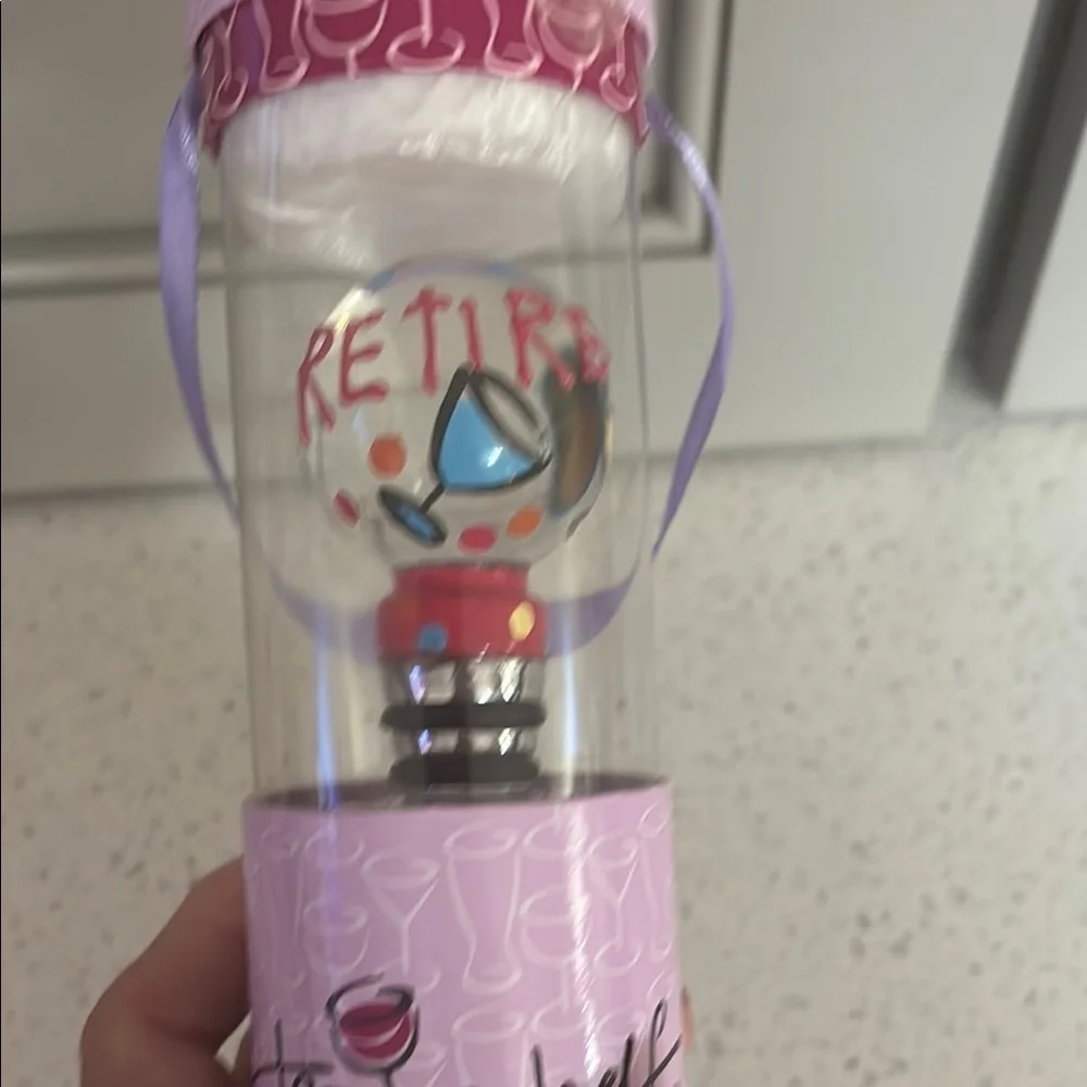 Hand-Painted Retired Wine stopper !